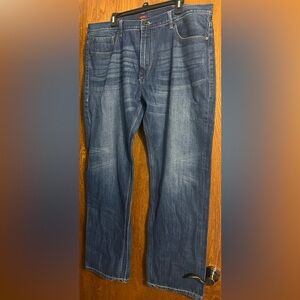 Sean John Men's Classic Blue Straight Jeans